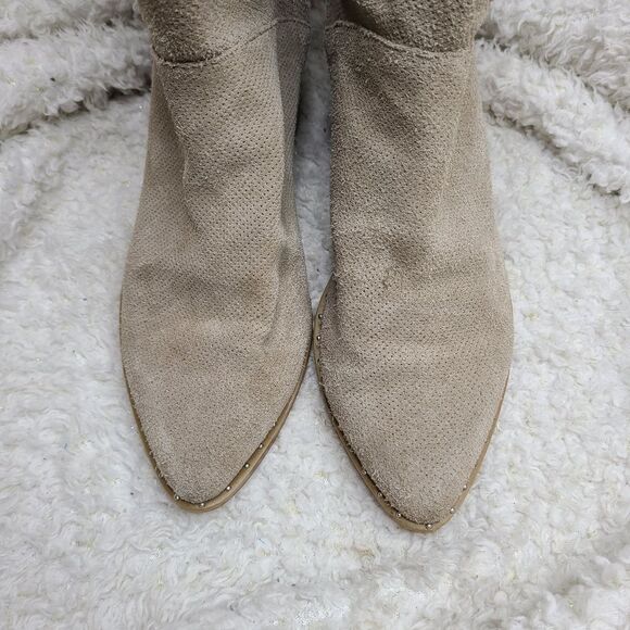Treasure & Bond‎ Tan Suede Ankle Boots  booties sz 7.5 - Picture 3 of 11